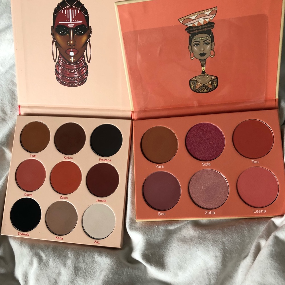 Juvia’s place blush and eyeshadow bundle